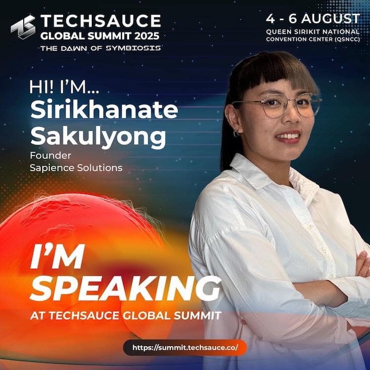 Sirikhanate Sakulyong at Techsauce 2025