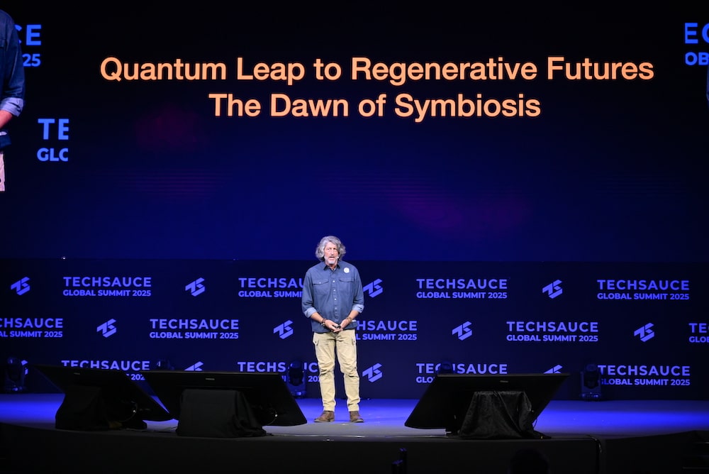 Marc Buckley, Quantum Leap to Regenerative Futures: The Dawn of Symbiosis, TechSauce Global Summit 2025