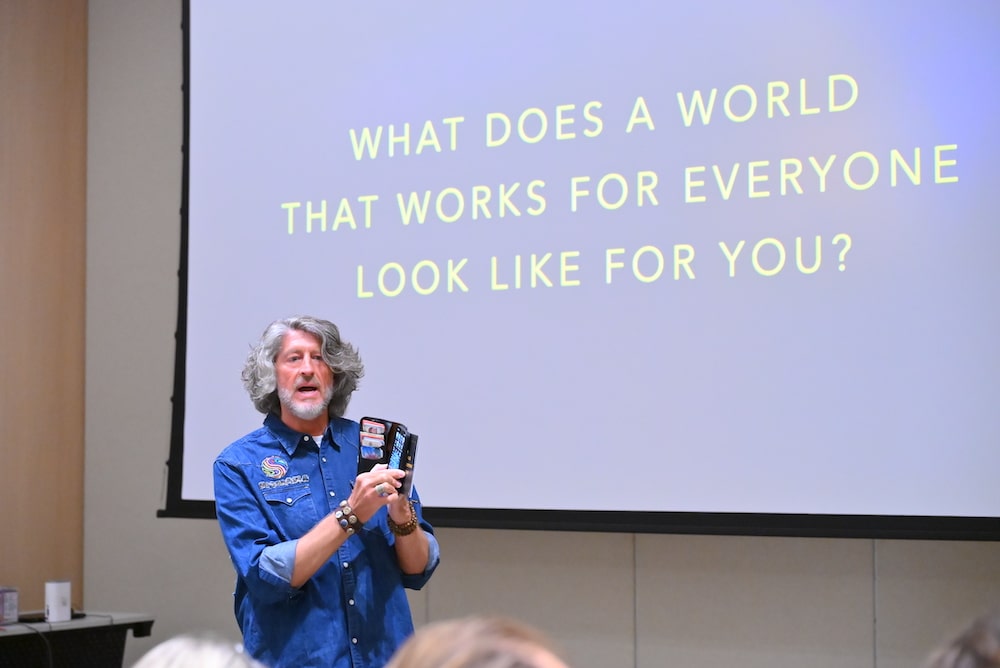 Marc Buckley, QUANTUM LEAP WORKSHOP | YOU²<br />
What Does a World That Works for Everyone Look Like for You?, TechSauce Global Summit 2025