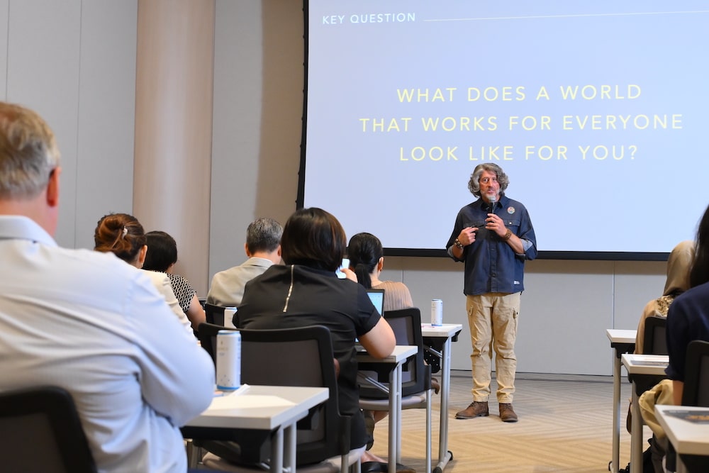 Marc Buckley, QUANTUM LEAP WORKSHOP | YOU² What Does a World That Works for Everyone Look Like for You?, TechSauce Global Summit 2025